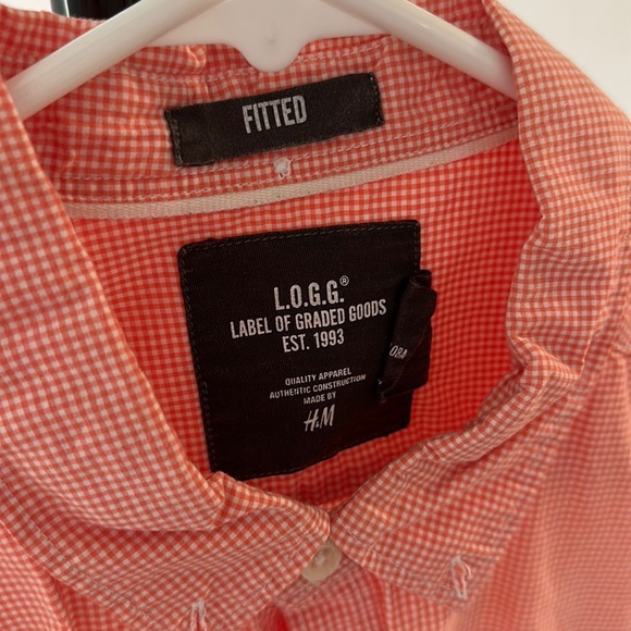 H&M Button Down (Peach) - Picture 2 of 2